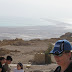 View from the center of the plateau looking southeast with Dead Sea in the background