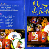Punto De Cruz Cross Stitch Revista Un Mundo De Fantasia (Personajes Disney)