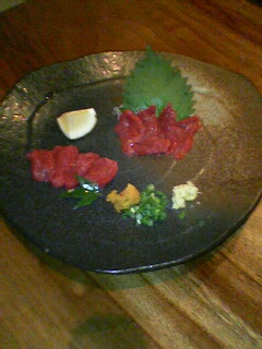 Basashi - Horse Meat
