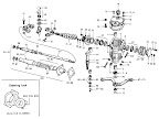 Datsun Fairlady illustration no. 049A-1 Steering Gear (1968-69) (Worm Gear)