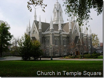 Church in Temple Square
