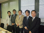 日本理学療法士連盟愛知県支部訪問