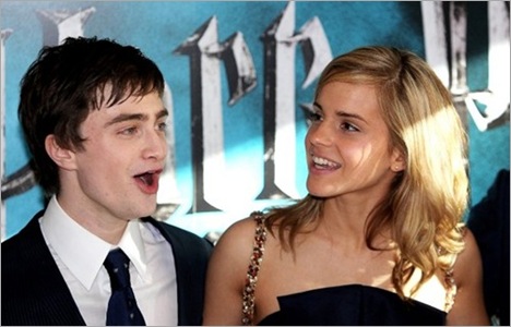 Daniel Radcliffe e Emma Watson