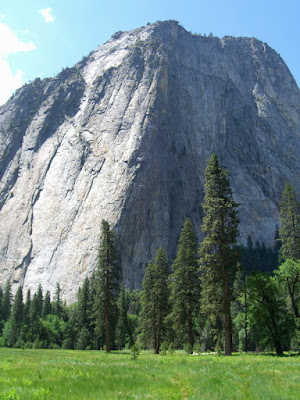 Huge rock walls