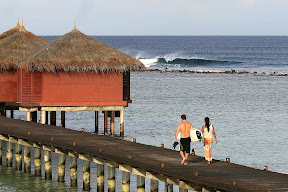 water bungalow vista onde
