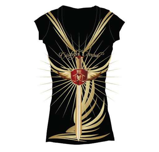 sword front w Divine Tees: Spring Summer 2010 Collection