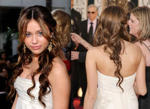hairstyles for strapless dresses. a breathy strapless gown.