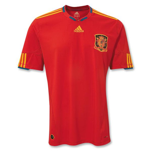 Soccer 2010 Official National Teams Jersey Spain Soccer 2010 Official National Teams Jersey