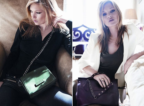 kate moss longchamp fall winter 2010 shoulder bags Longchamp Fall 2010 Bags Collection