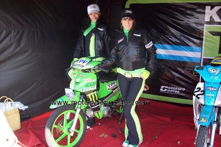 promotoras extrem110 kawasaki tony racing 