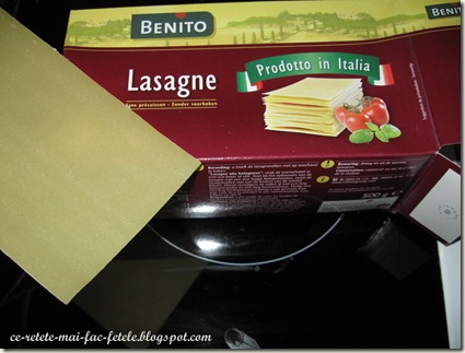 Lasagne alla bolognese - foile