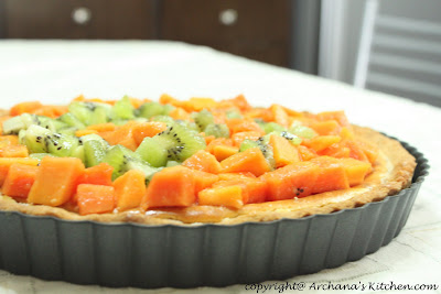 Tropical Fruit Cheese Cake