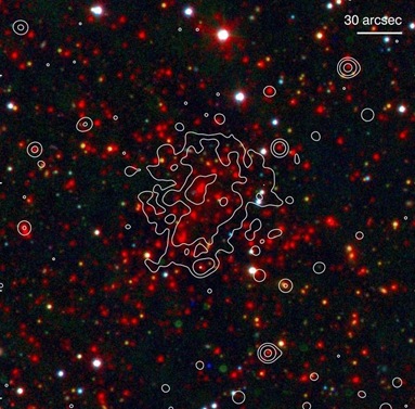 aglomerado de galáxias SPT-CLJ2106-5844