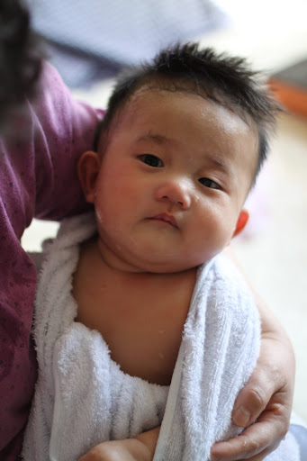 洗澡完 洗澡完