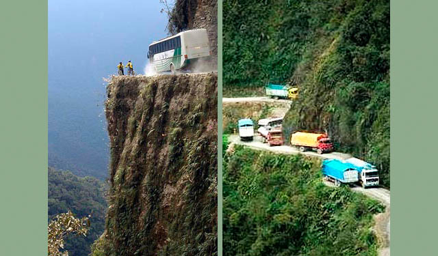 r18 Top 5 Most Dangerous Roads in the World