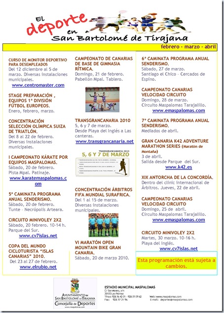 EVENTOS FEB-ABR 10