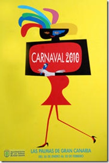 LAS PALMAS 30-06-09.- PRESENTACION DEL CARTEL DEL CARNAVAL 2010 EN EL CLUB VISTORIA.- QUESADA.