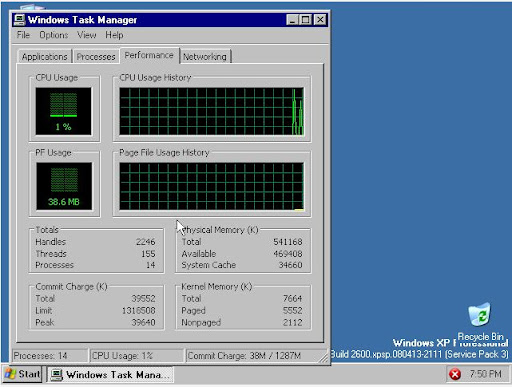 Windows Xp -for Old Pc    !only 100mb