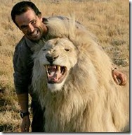 Kevin con el León Blanco Kevin con el León Blanco