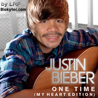 Manny Pacquiao as Justin Bieber