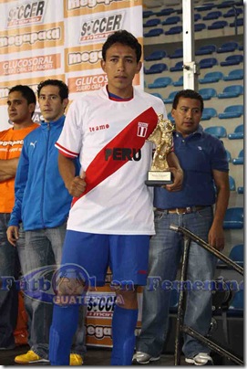 Gerson de Matta goleador del torneo.