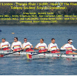 2009-03-21/22. London / HoRR-Head Of The River Race 2009 / VVH-Vesta Veterans Head 2009