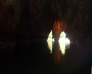 Day 2 - Cave opening viewed from the inside