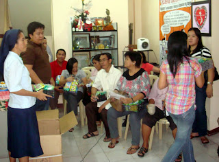 Liliane gives special gifts to partner organizations.