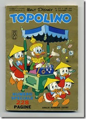 Topolino 577 - 18 dicembre 1966 - cover GB Carpi da Barks