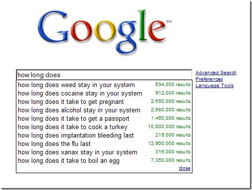 how long