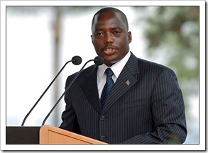 Joseph Kabile presidente do Condo RDC - Congo e Angola