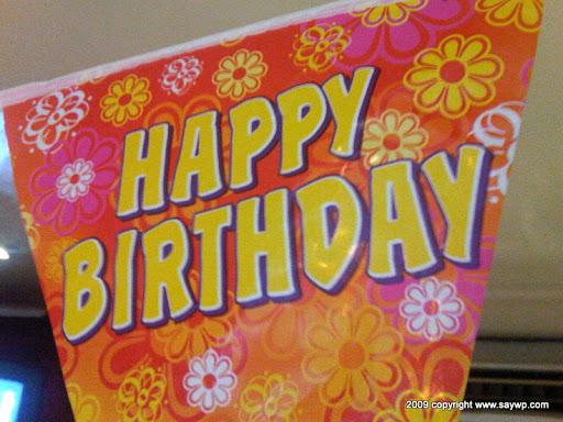 Happy birthday to me and thank you all Happy birthday to me and thank you all