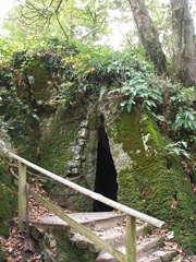 Entrance to the grottogrotto