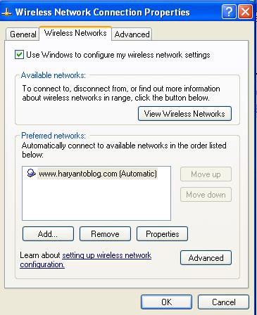 Sharing Internet Laptop ke HP via WLAN