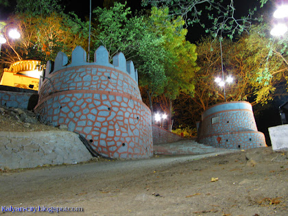 night photo of Durgadi Fort Killa