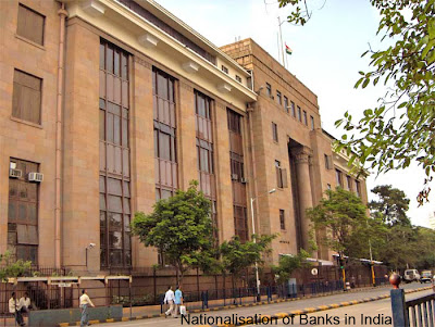 Nationalisation of Banks in India