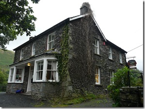 Oldwater Lodge - our room is the top right window