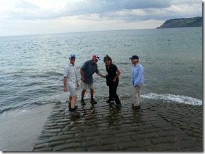 Getting our feet wet in the North Sea