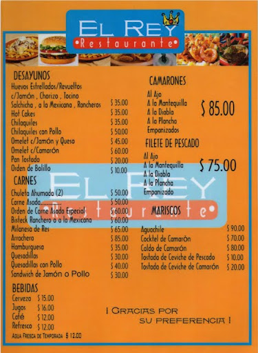 El Rey Mexican Restaurant in Rincon de Guayabitos, Nayarit, Mexico