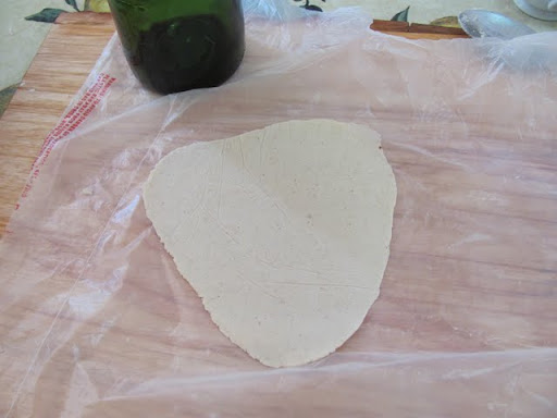rolled tortilla