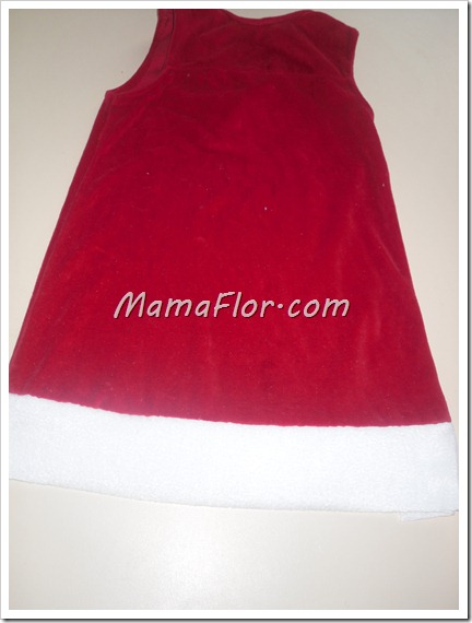 Como decorar un vestido sencillo en un vestido de mama noela - Manualidades  MamaFlor