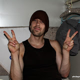 James in our soft sleeper room