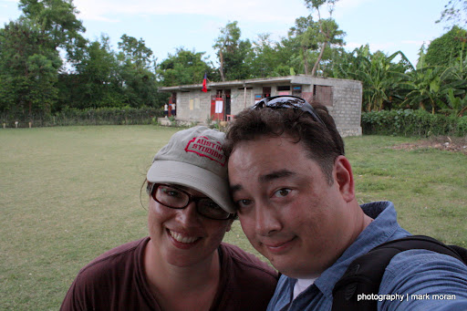 Ruhi and I in front of the school (Day 6: Thu, 9/17)
