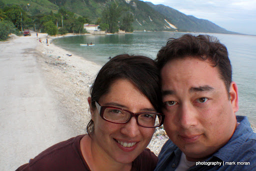 Ruhi and I at the beach (Day 6: Thu, 9/17)