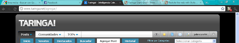 Cambia El Estilo De Taringa!, YouTube o Facebook Cambia El Estilo De Taringa!, YouTube o Facebook