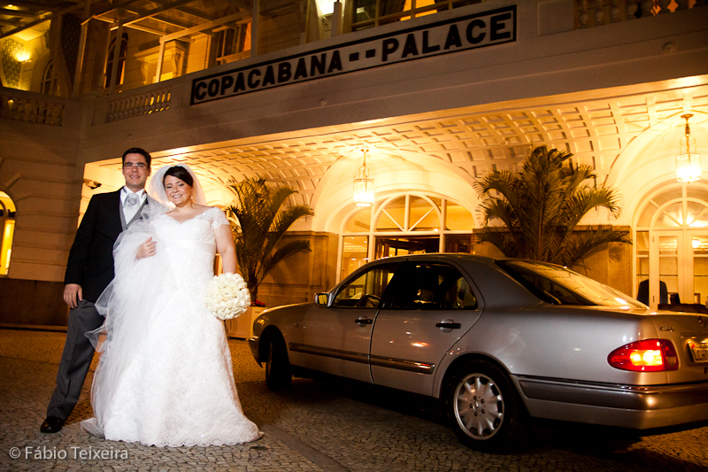 Danielle e Gustavo Alianças Copacabana Palace Maquiagem Casamentos Vestido de Noiva