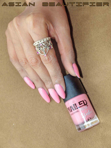 Sleek Nailed Polish - Pastel Pink
