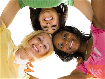 Women Hugging