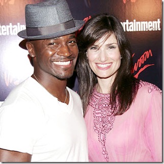 Idina Menzel and Taye Diggs