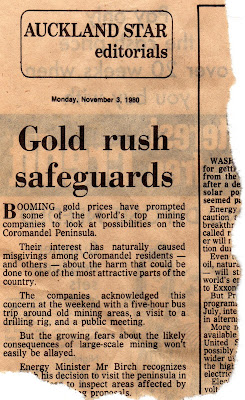 Coromandel Gold Mining
